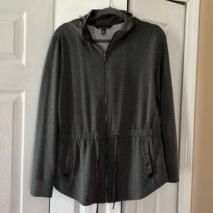 White House Black Market zip up jacket with hood